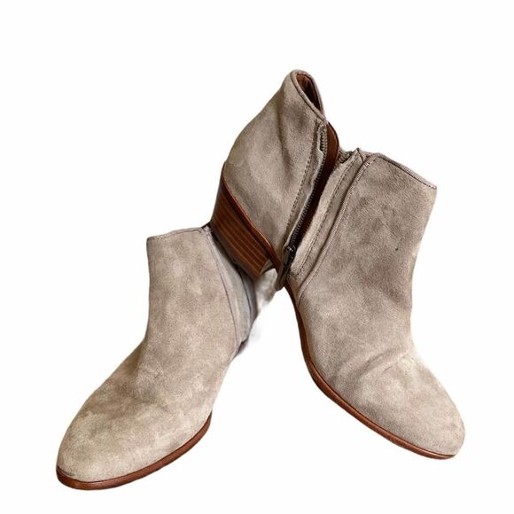 Sam Edelman Petty Chelsea Tan Suede Boot 6.5 - Picture 2 of 6